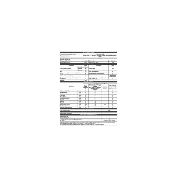 Vestel CDS301 103 lt E Enerji Sınıfı Çekmeceli Dikey Derin Dondurucu