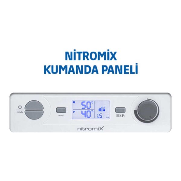 Demirdöküm Nitromix 24 kW Bacalı A+++ Enerji Verimliliği Düşük Ses Seviyeli Yoğuşmalı Kombi