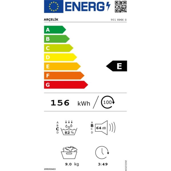 Arçelik 802 KMX 8 Kg Kurutma Makinesi